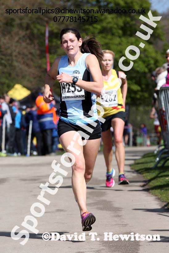 Senior womens English National 6 Stage Road Relay, 2016 English National 12 and 6 Stage Road Relays, Sutton Coldfield, Birmingham. Photo: David T. Hewitson/Sports for All Pics